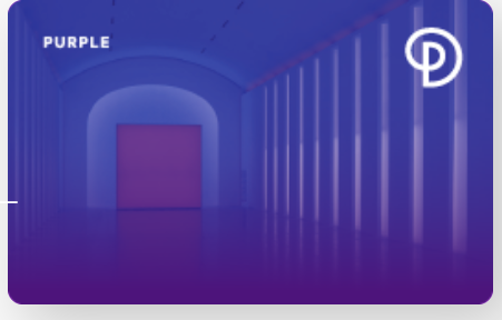 ウォーカーヒルカジノ：リワーズカード（会員カード）：PURPLE(パープル)