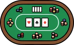 韓国カジノのポーカーゲームアイコン